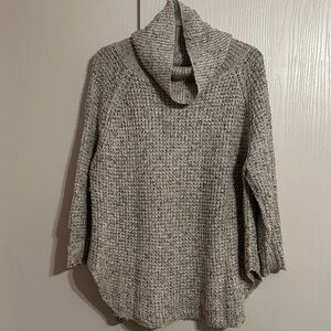 Free People Beige Textured Sweater